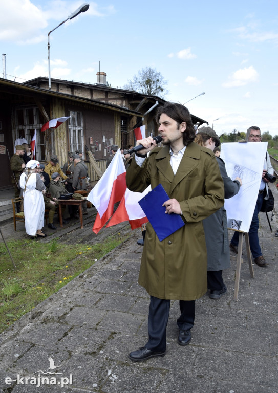 Dziwne wydarzenia na stacji kolejowej w Sępólnie