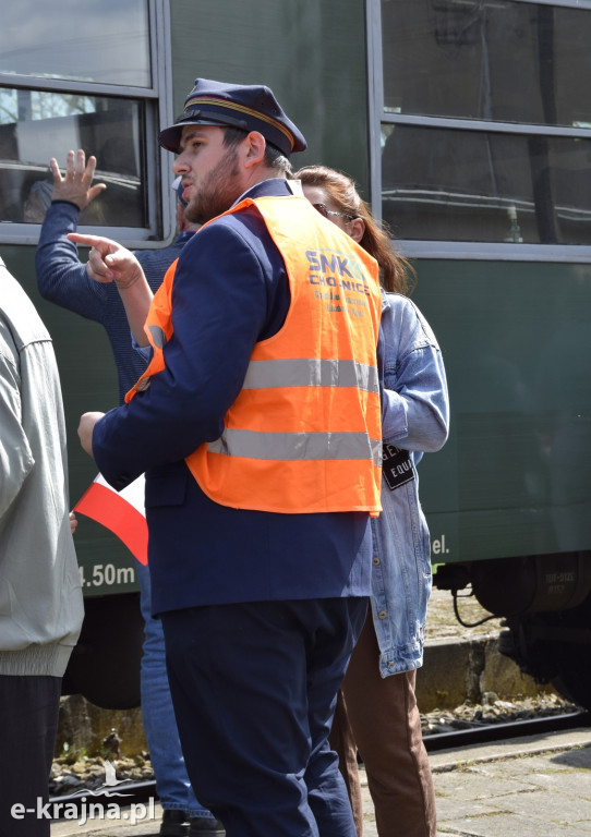 Dziwne wydarzenia na stacji kolejowej w Sępólnie