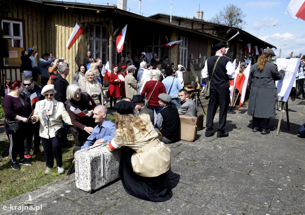 Dziwne wydarzenia na stacji kolejowej w Sępólnie