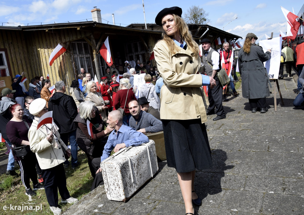 Dziwne wydarzenia na stacji kolejowej w Sępólnie