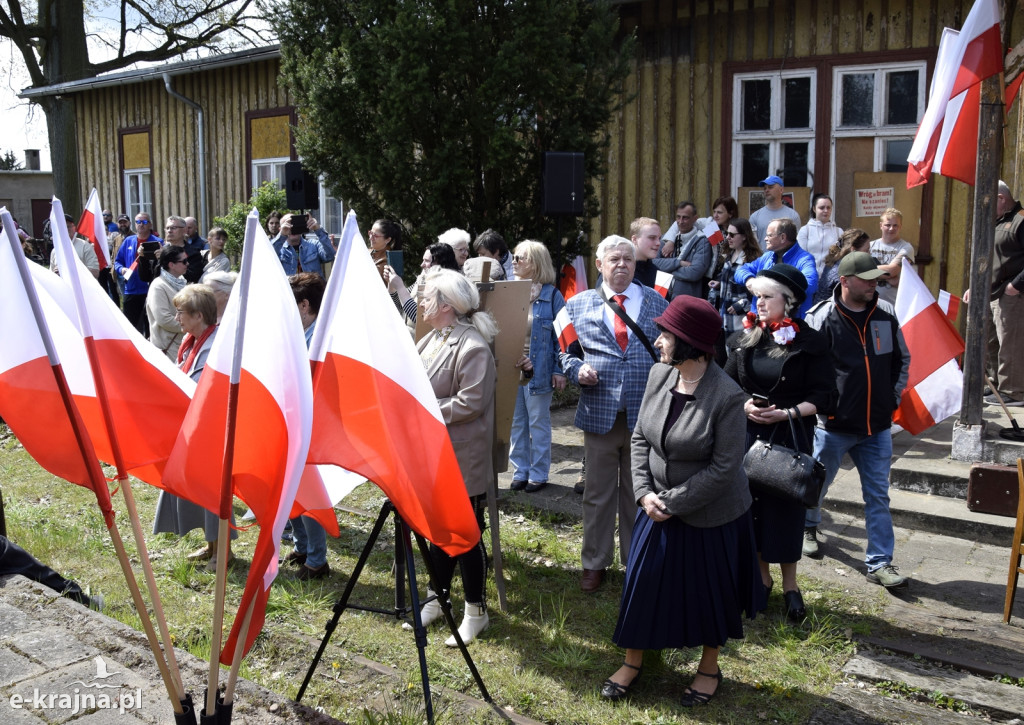 Dziwne wydarzenia na stacji kolejowej w Sępólnie