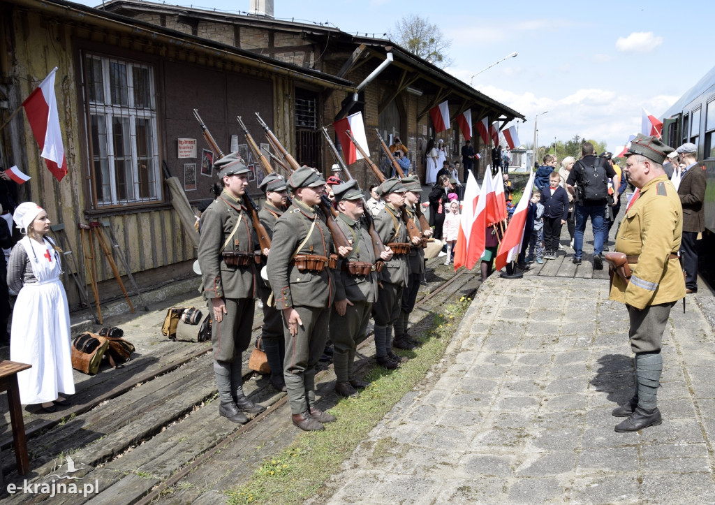 Dziwne wydarzenia na stacji kolejowej w Sępólnie