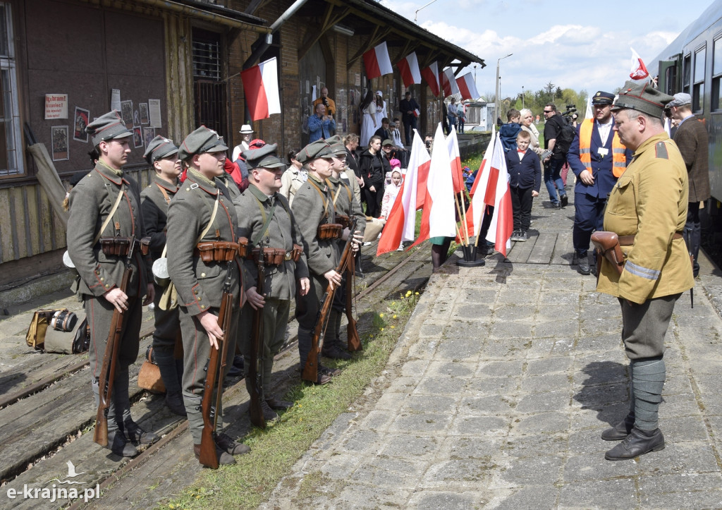 Dziwne wydarzenia na stacji kolejowej w Sępólnie