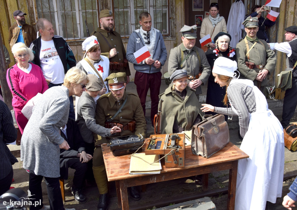 Dziwne wydarzenia na stacji kolejowej w Sępólnie