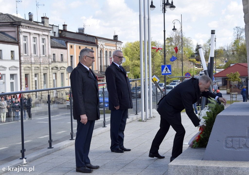 Obchody święta Konstytucji 3 Maja w Sępólnie