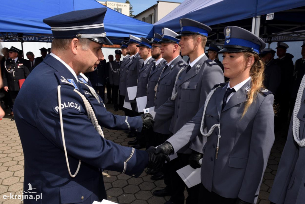 Policjanci z Nakła uroczyście obchodzili swoje święto