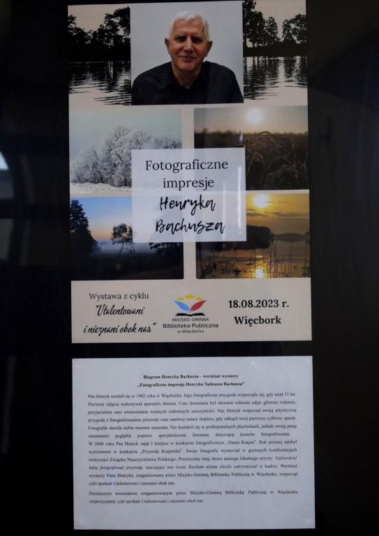 Wernisaż fotografii Henryka Tadeusza Bachusza