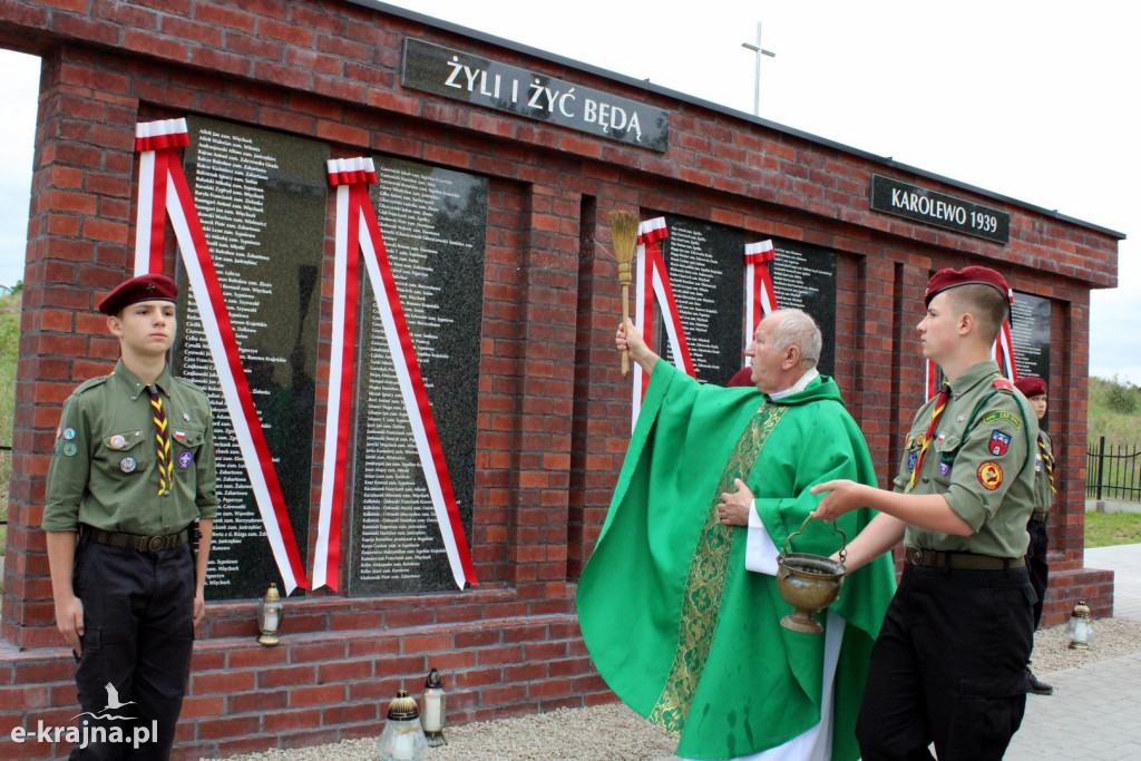 Uroczystości upamiętniające w Karolewie