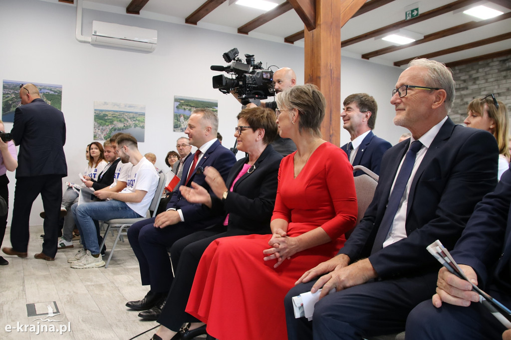 Premier Beata Szydło w Więcborku