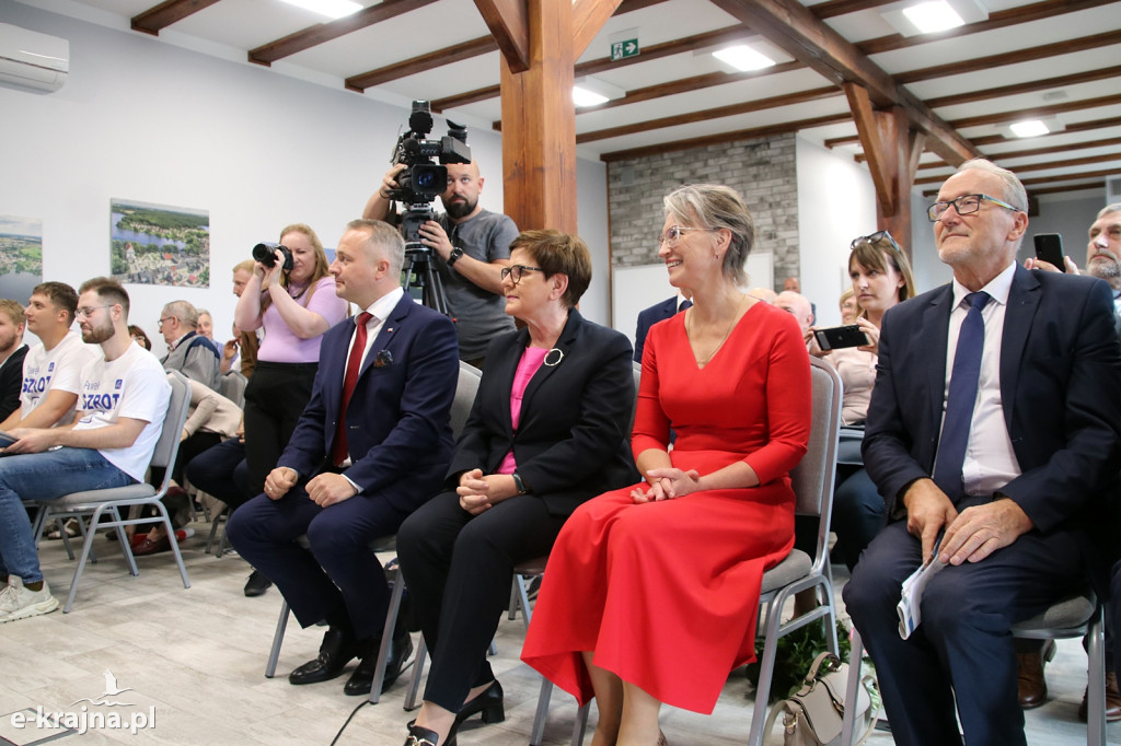 Premier Beata Szydło w Więcborku
