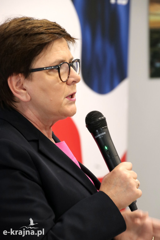 Premier Beata Szydło w Więcborku
