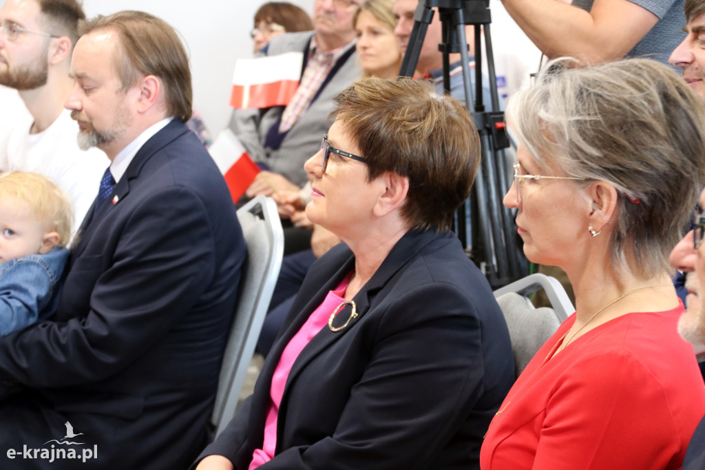 Premier Beata Szydło w Więcborku