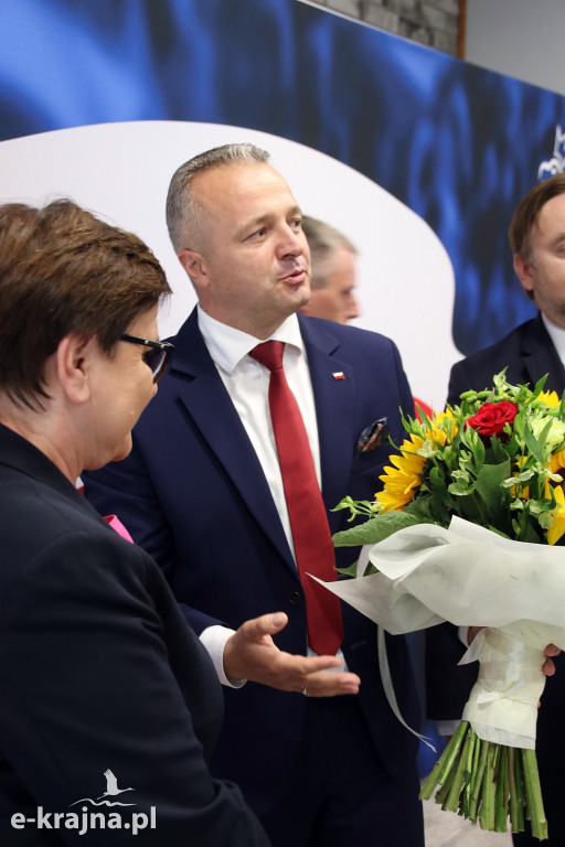 Premier Beata Szydło w Więcborku