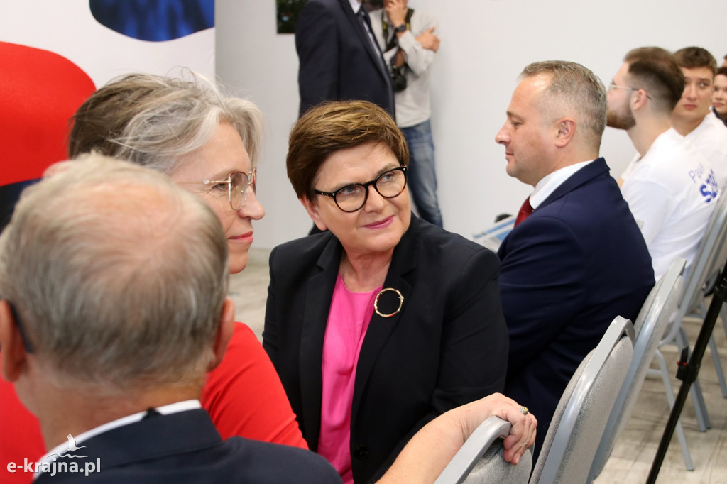 Premier Beata Szydło w Więcborku