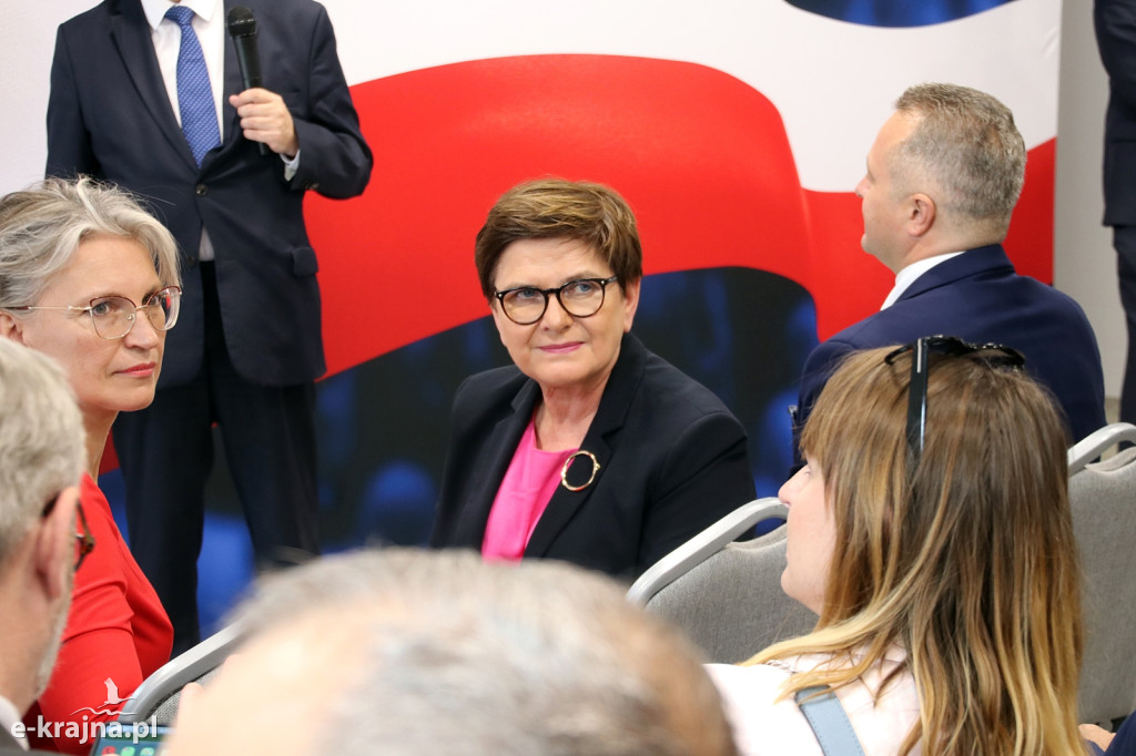 Premier Beata Szydło w Więcborku