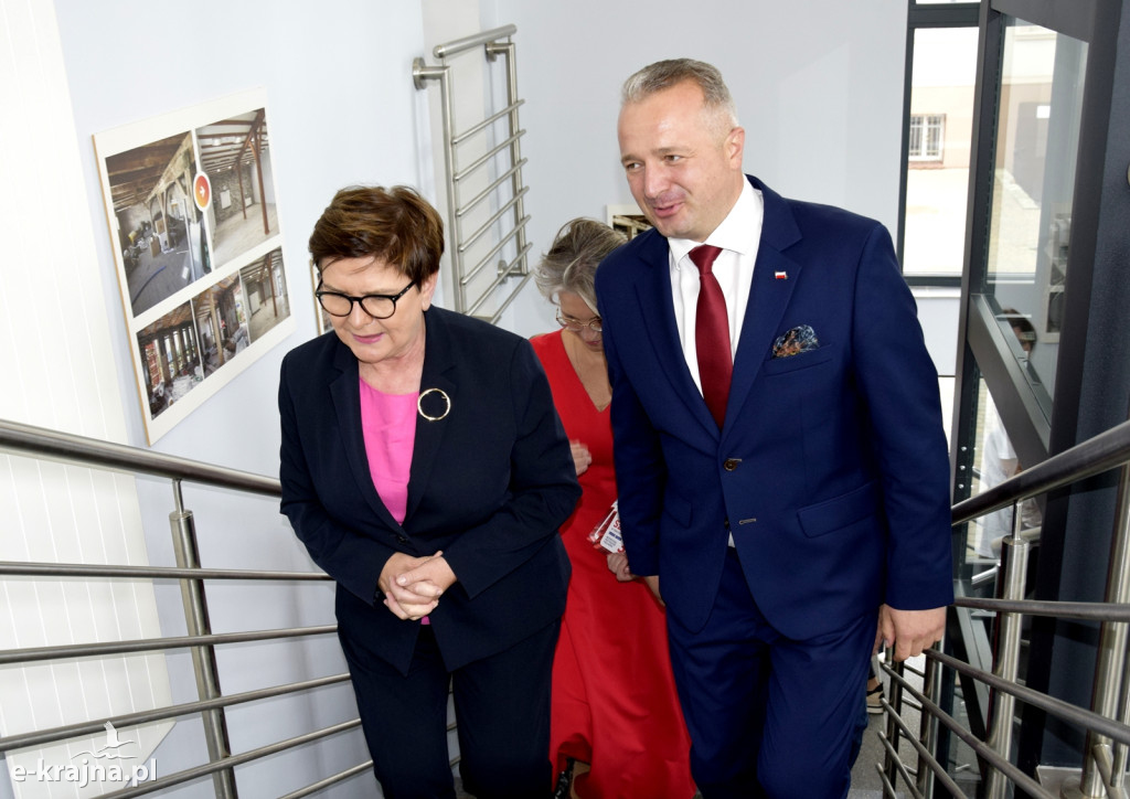 Premier Beata Szydło w Więcborku