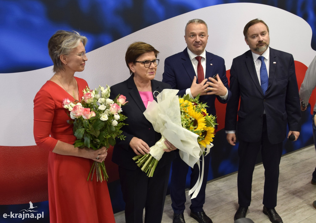 Premier Beata Szydło w Więcborku
