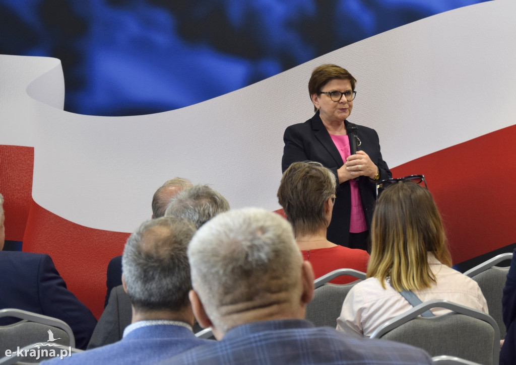 Premier Beata Szydło w Więcborku