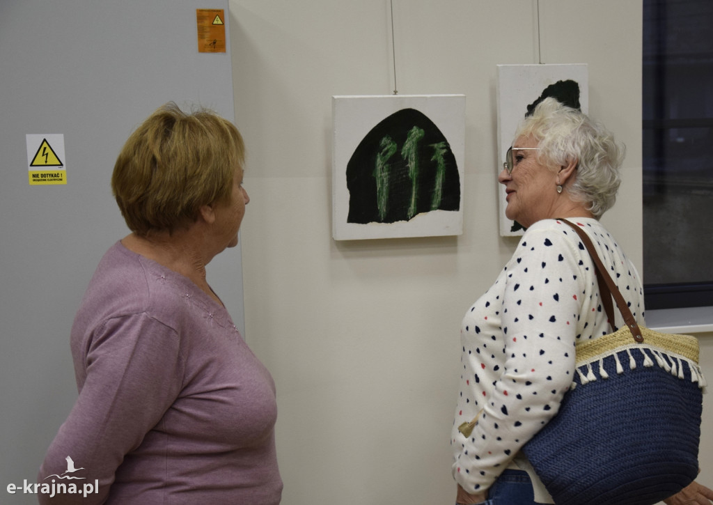 Wernisaż prac bydgoskiego artysty w Więcborku