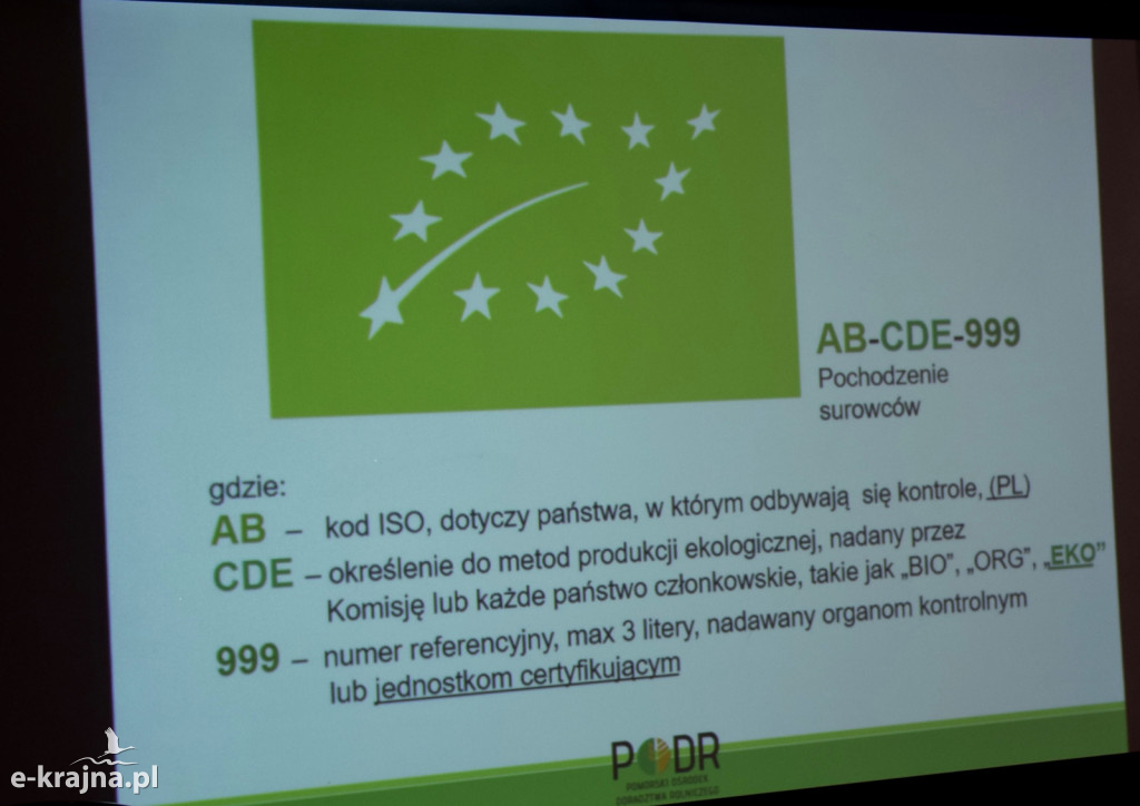 Konferencja i szkolenie na temat funkcjonowania gospodarstw ekologicznych