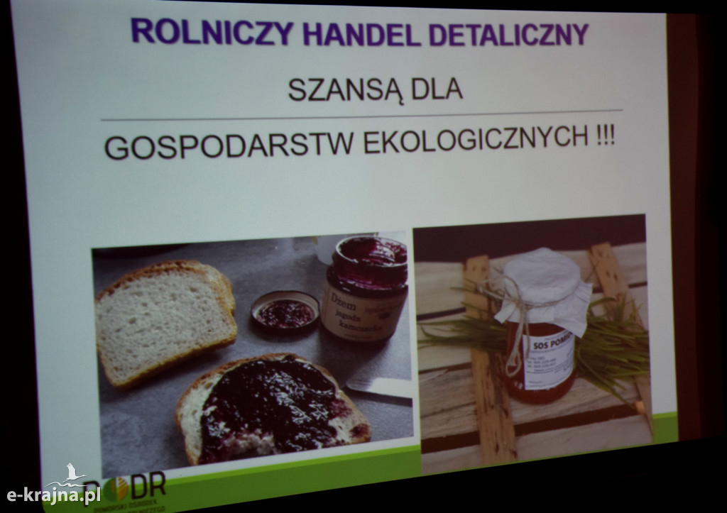 Konferencja i szkolenie na temat funkcjonowania gospodarstw ekologicznych