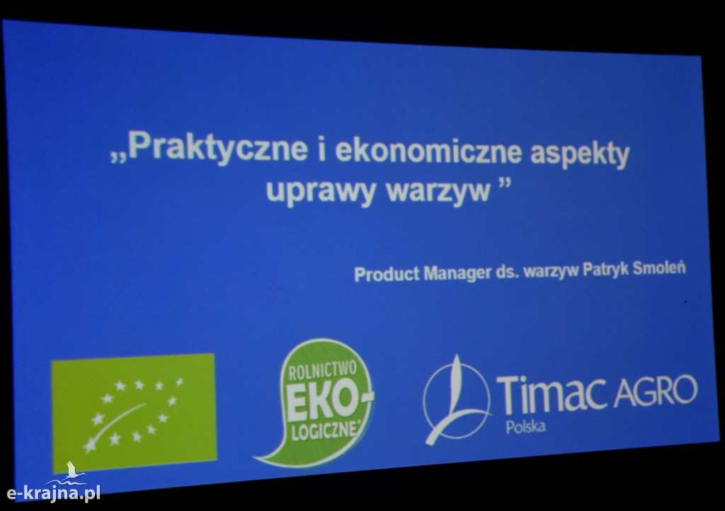 Konferencja i szkolenie na temat funkcjonowania gospodarstw ekologicznych