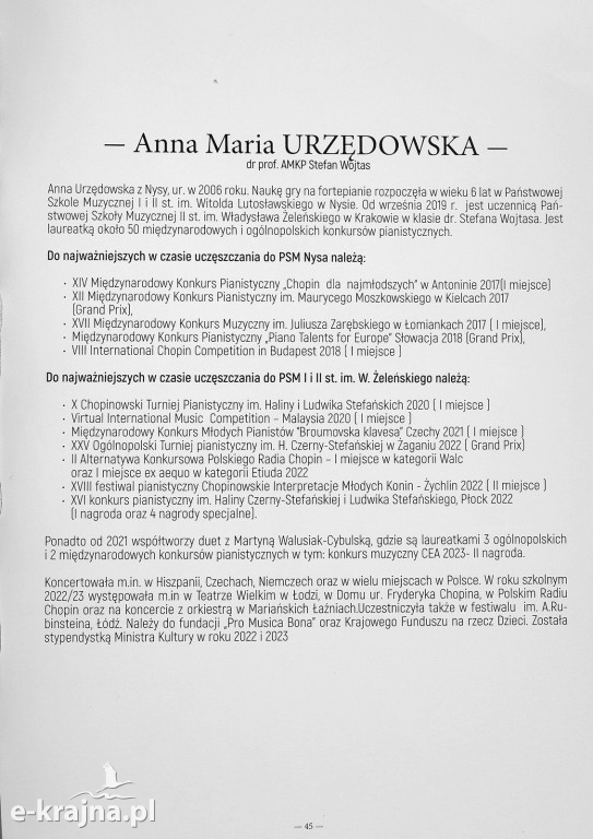 CHOPIN en VACANCES ‘2024 we Dworach i Krajobrazach Polski