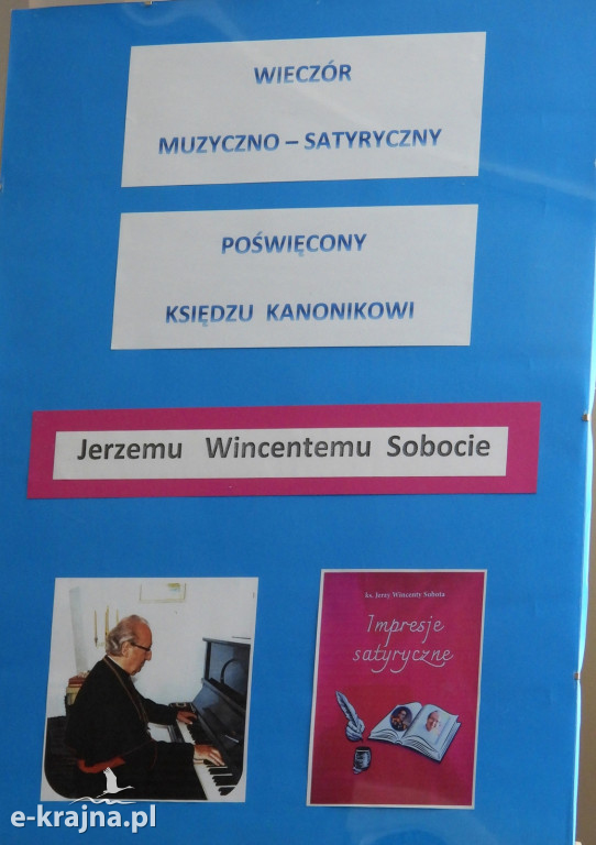 Impresje Satyryczne ks. kanonika Jerzego Wincentego Soboty w sępoleńskiej bibliotece