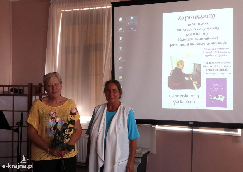 Impresje Satyryczne ks. kanonika Jerzego Wincentego Soboty w sępoleńskiej bibliotece