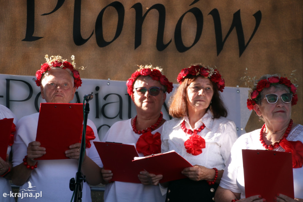 Dożynki Gminno-Powiatowe w Jastrzębcu - występy lokalnych artystów