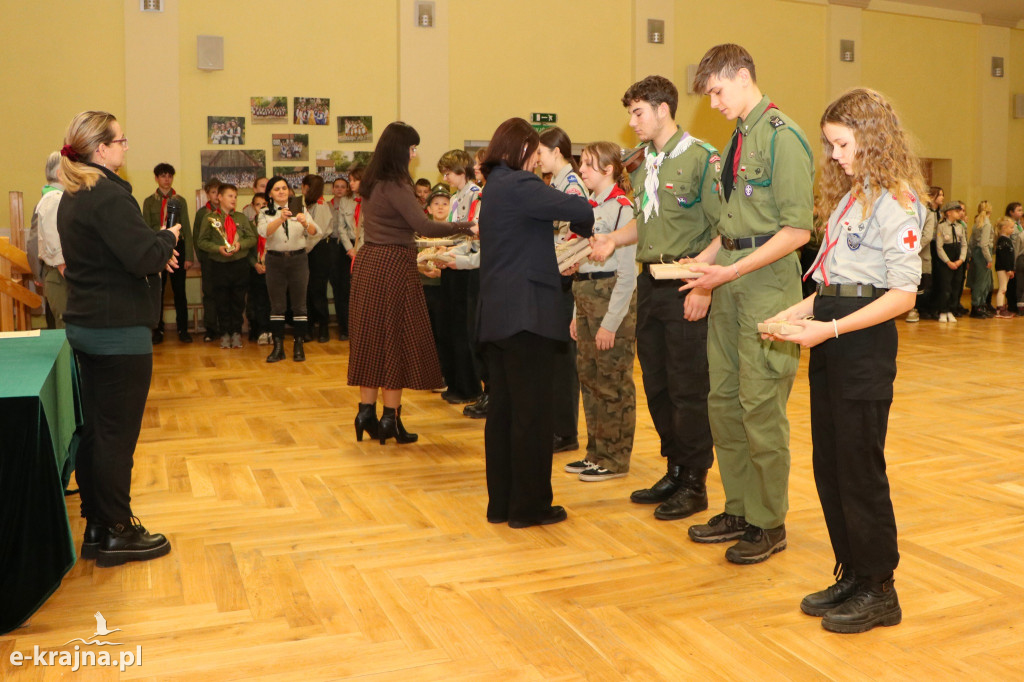 Harcerski Rajd Niepodległościowy w Gminie Wyrzysk