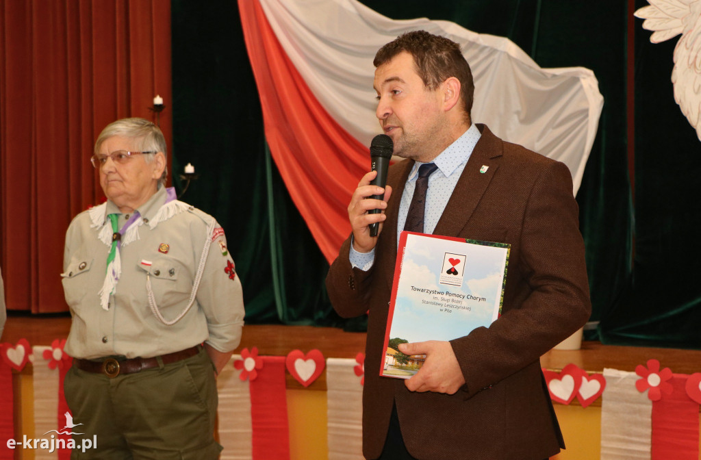 Harcerski Rajd Niepodległościowy w Gminie Wyrzysk