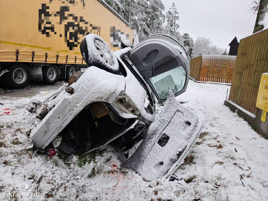 Śmiertelny wypadek na DK 25