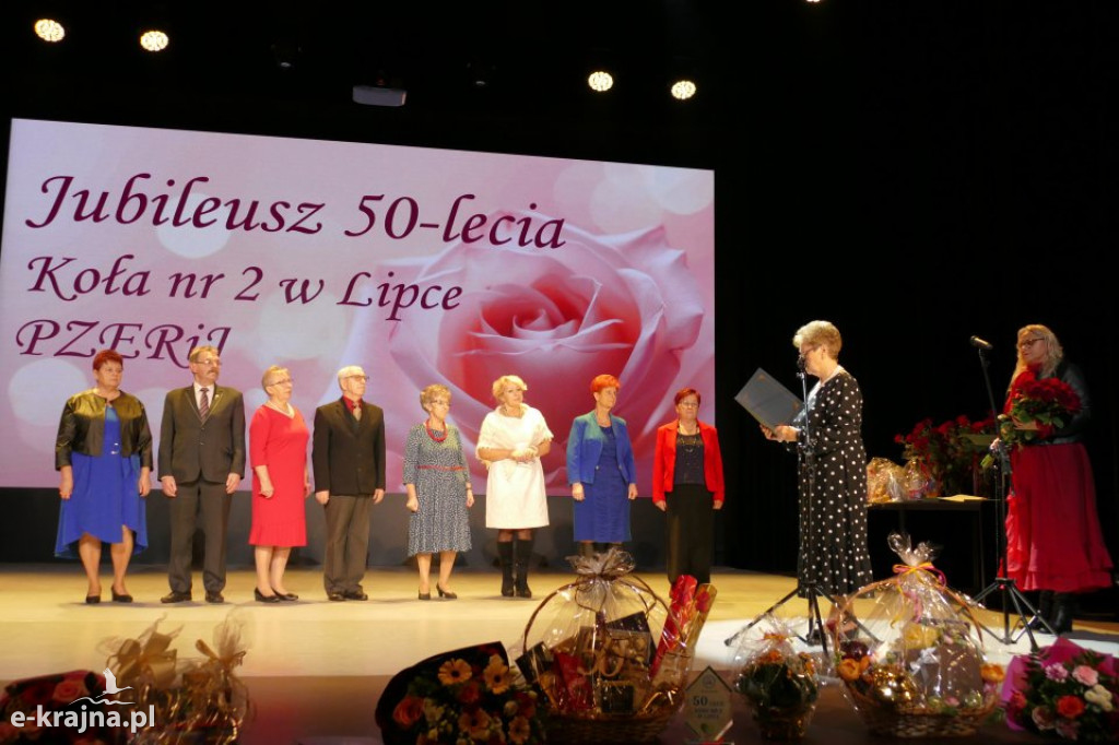 Jubileusz 50-lecia istnienia Koła Emerytów, Rencistów i Inwalidów nr 2 w Lipce