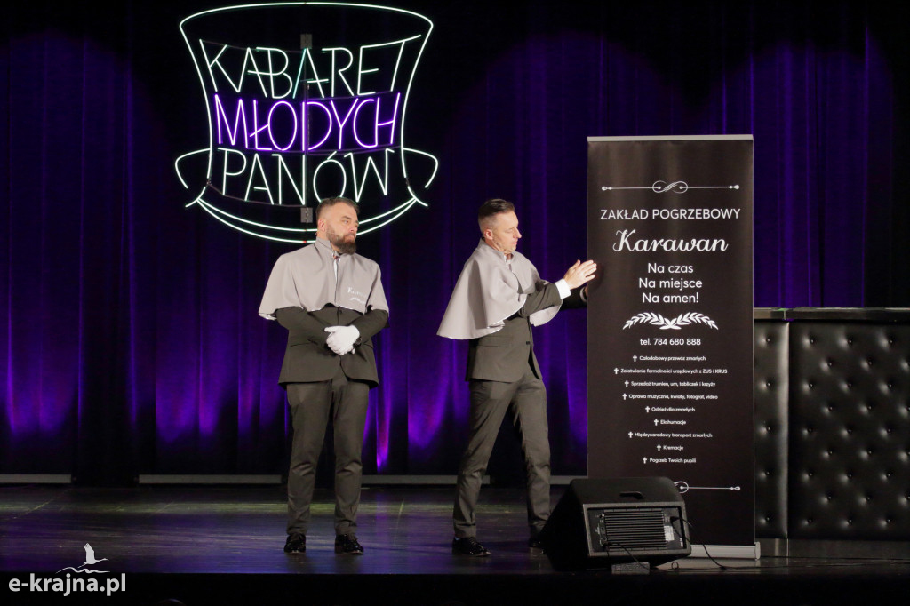 Kabaret Młodych Panów ponownie zawitał do Sępólna Krajeńskiego