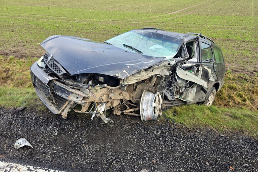 Śmiertelny wypadek na trasie Koronowo - Sępólno. Ustalenia Policji