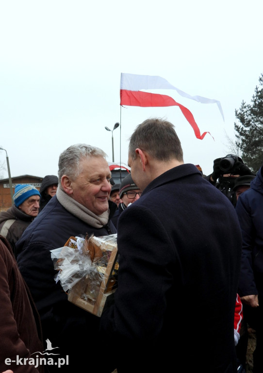 Wizyta Karola Nawrockiego w Sępólnie Krajeńskim