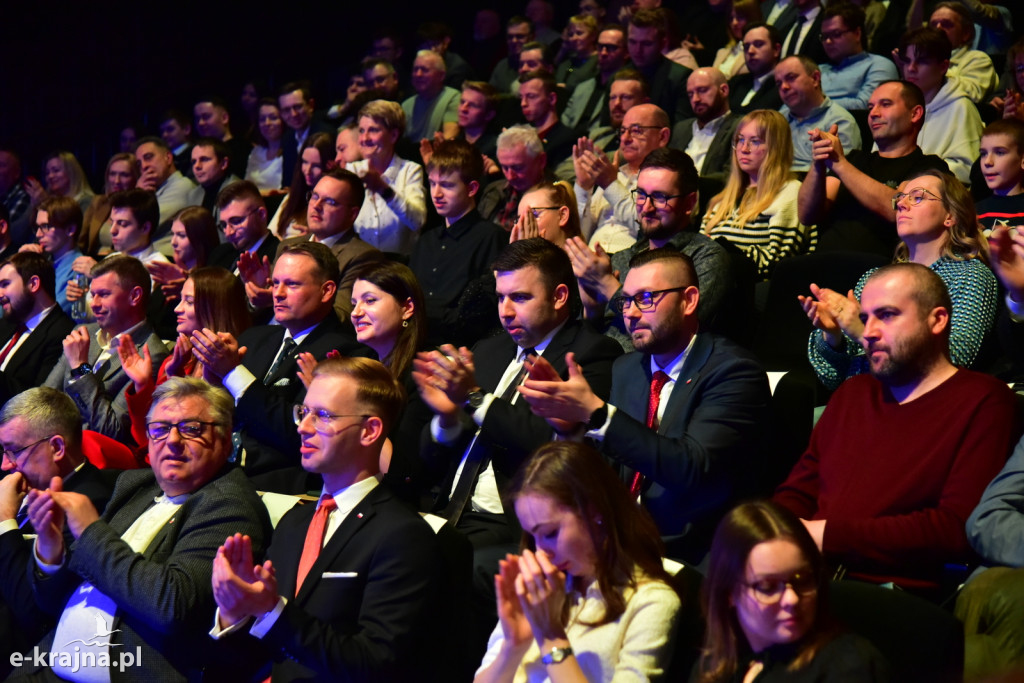 Tarczyński, Obajtek i Morawiecki w Toruniu