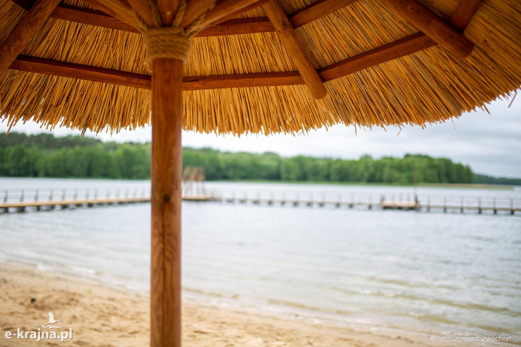 Nowa atrakcja na plaży w Sępólnie Krajeńskim