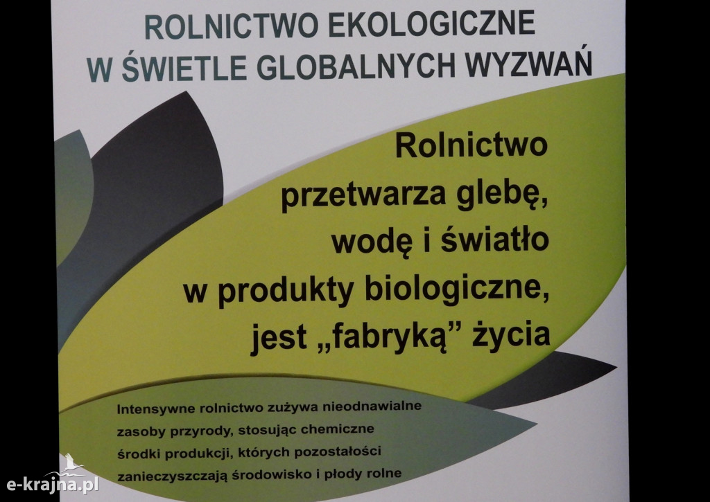 Konferencja Rolnictwa Ekologicznego w Lubiewie k/Tucholi