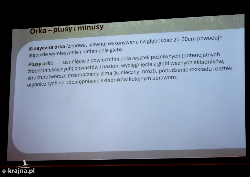 Konferencja Rolnictwa Ekologicznego w Lubiewie k/Tucholi