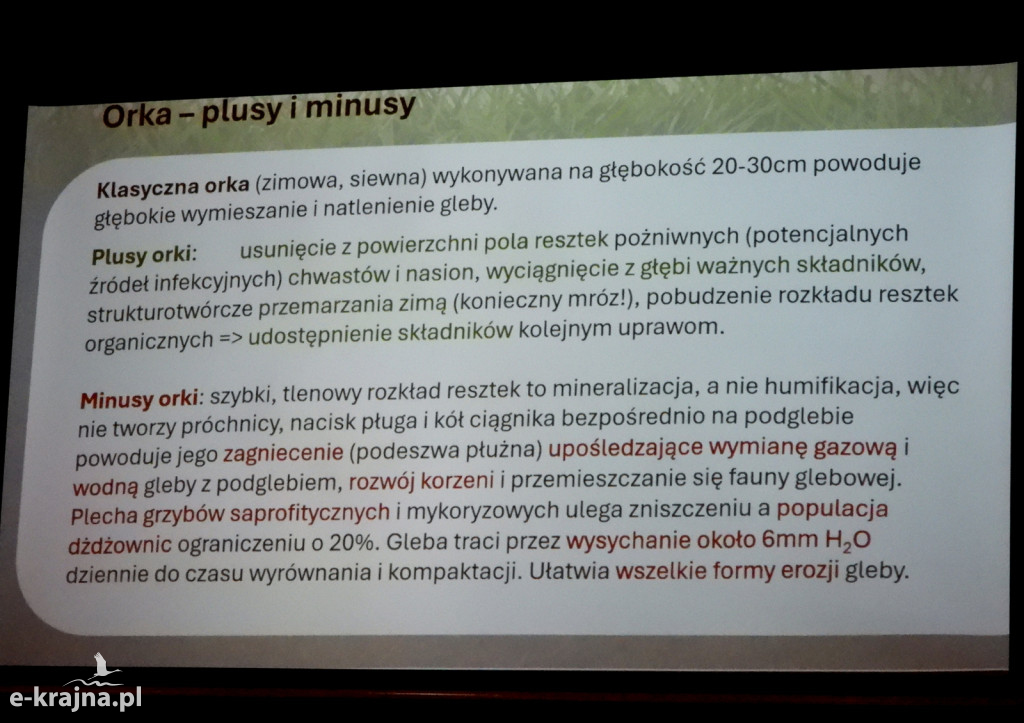 Konferencja Rolnictwa Ekologicznego w Lubiewie k/Tucholi