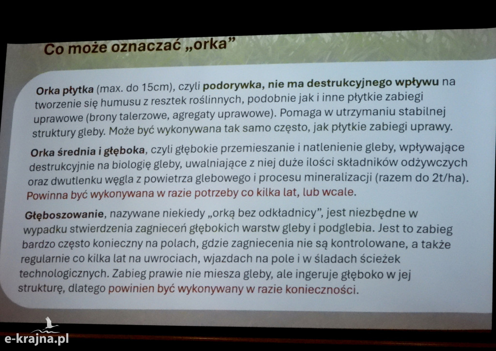 Konferencja Rolnictwa Ekologicznego w Lubiewie k/Tucholi