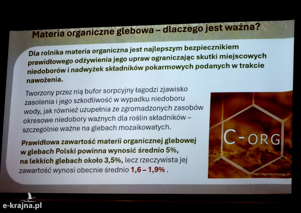 Konferencja Rolnictwa Ekologicznego w Lubiewie k/Tucholi