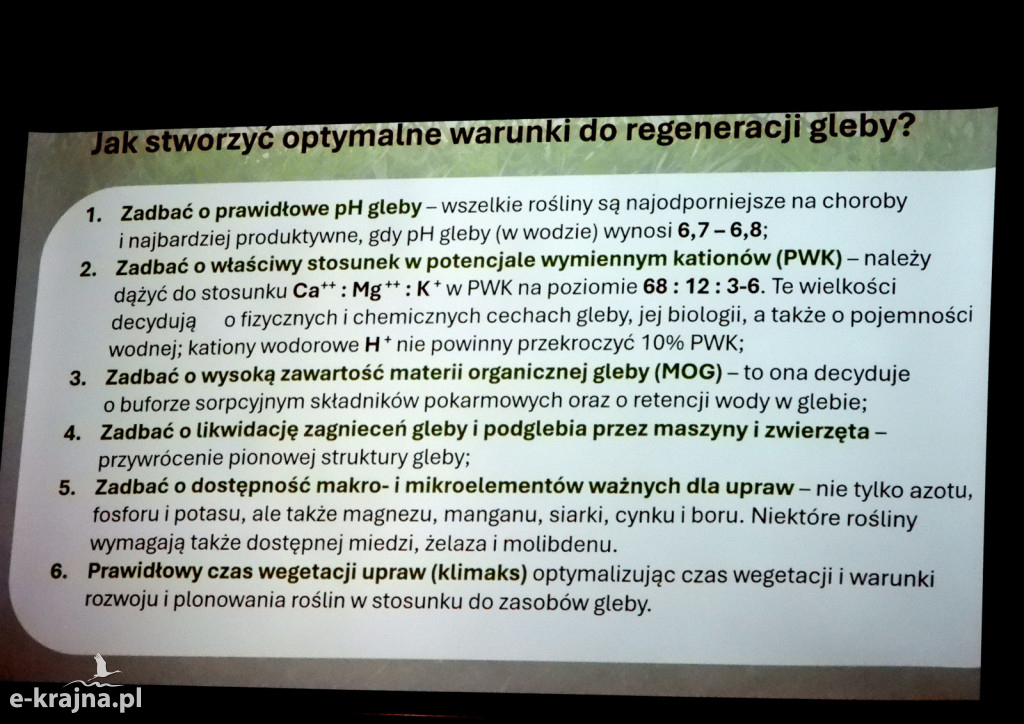 Konferencja Rolnictwa Ekologicznego w Lubiewie k/Tucholi