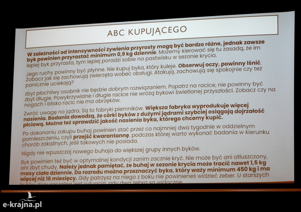 Konferencja Rolnictwa Ekologicznego w Lubiewie k/Tucholi