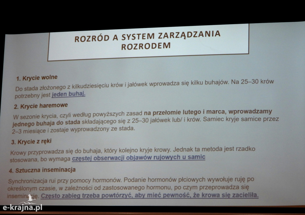 Konferencja Rolnictwa Ekologicznego w Lubiewie k/Tucholi