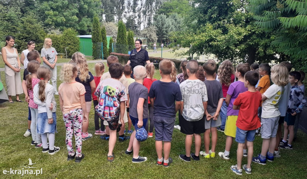 Bezpieczne wakacje z uczniami w Sypniewie i Wiśniewie