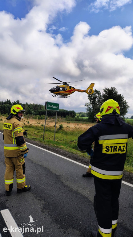 Śmiertelny wypadek drogowy na DK-25