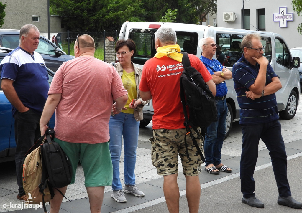 Przez powiat sępoleński przemaszerowała Grupa Kaszubska w pielgrzymce na Jasna Górę